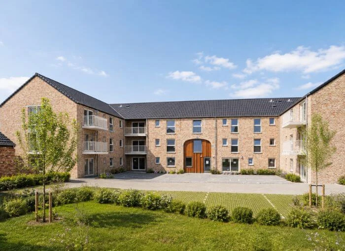Residentie met nieuwe appartementen in Alleur